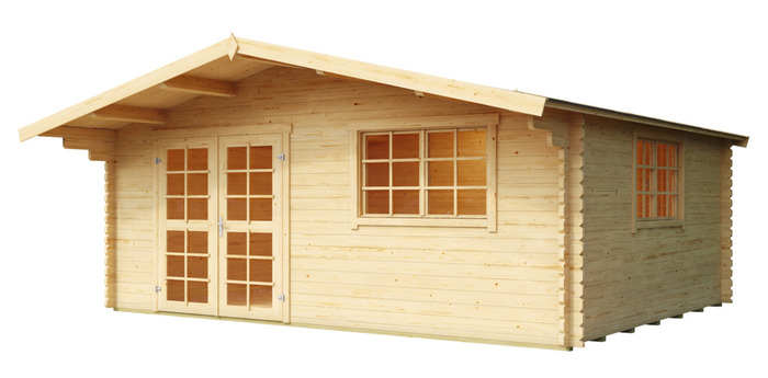 Lasita Maja England 4 hytte 485 x 485 cm